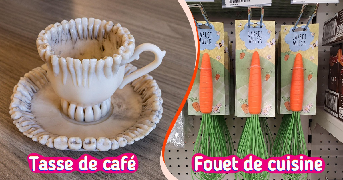 19 Produits du quotidien au design insolite et ingénieux qui peuvent te surprendre