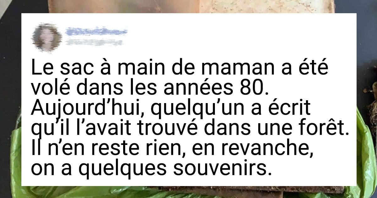 16 Trouvailles qui ont fait revivre les souvenirs du passé