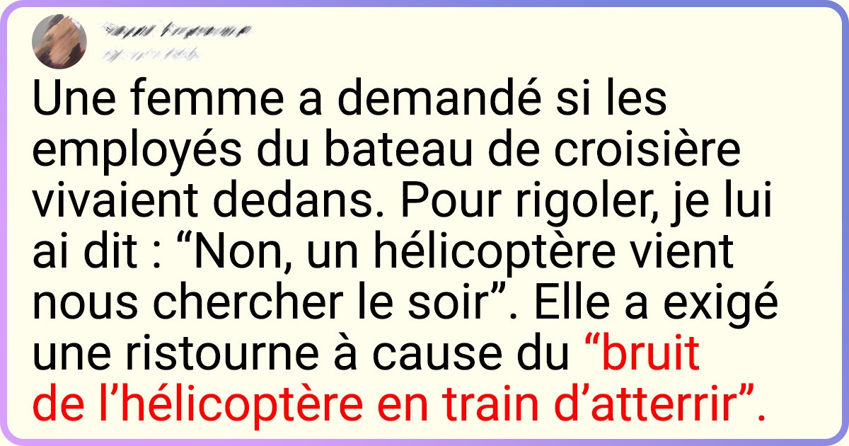 21 Moments où comprendre la logique des clients s’est transformé en un sport olympique