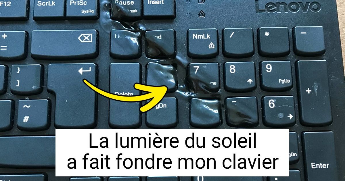 20+ Fois où la chaleur était tellement intense qu’elle a transformé certains objets sur son passage