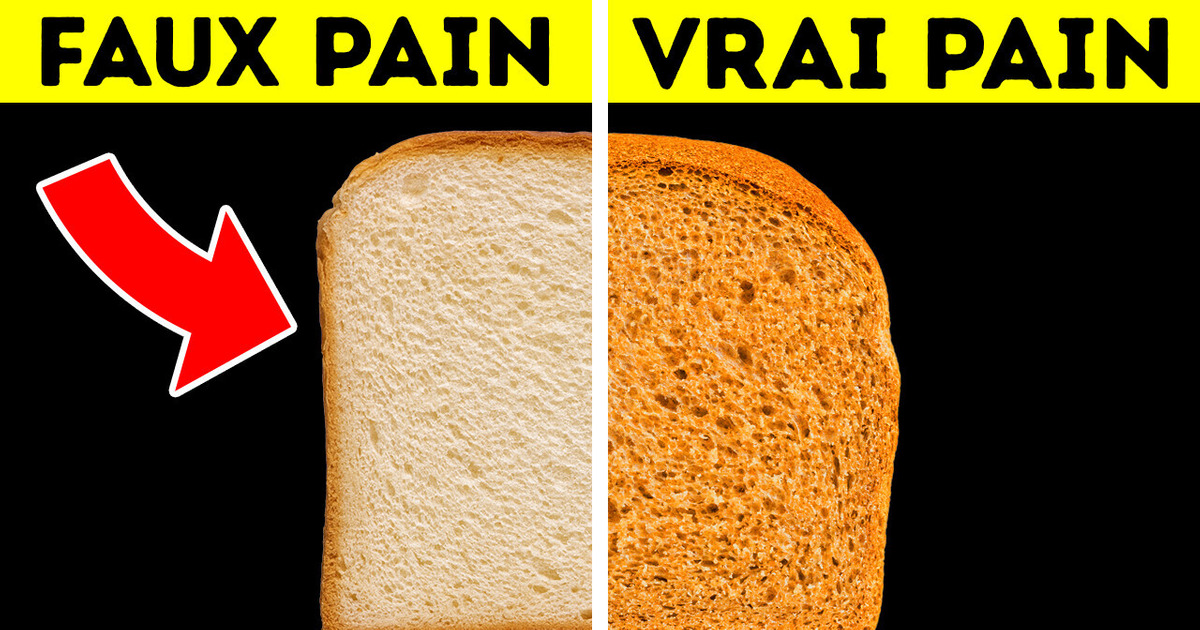 Le pain de mie n’est pas du pain, et l’eau peut être encore plus mouillée qu’elle ne l’est déjà Le pain de mie n’est pas du pain, et l’eau peut être encore plus mouillée qu’elle ne l’est déjà