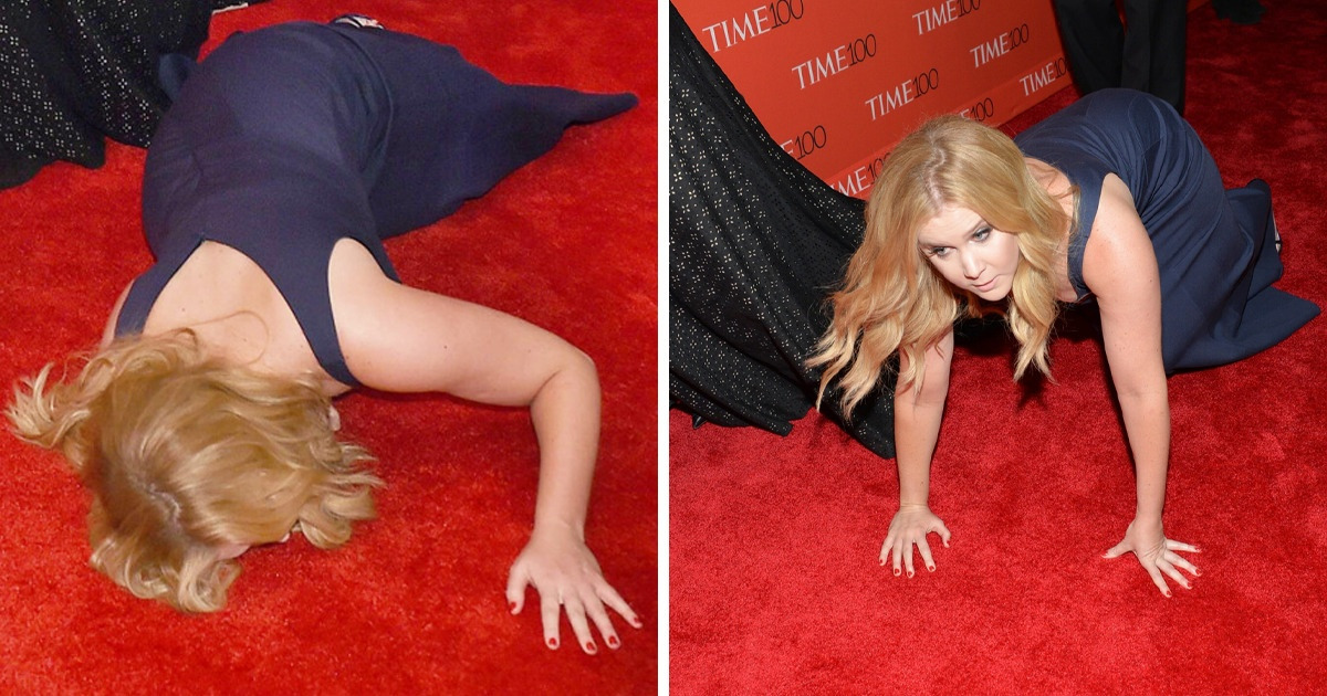 11 Stars qui n’ont pas eu de chance sur le tapis rouge mais qui ont préféré en rire 11 Stars qui n’ont pas eu de chance sur le tapis rouge mais qui ont préféré en rire