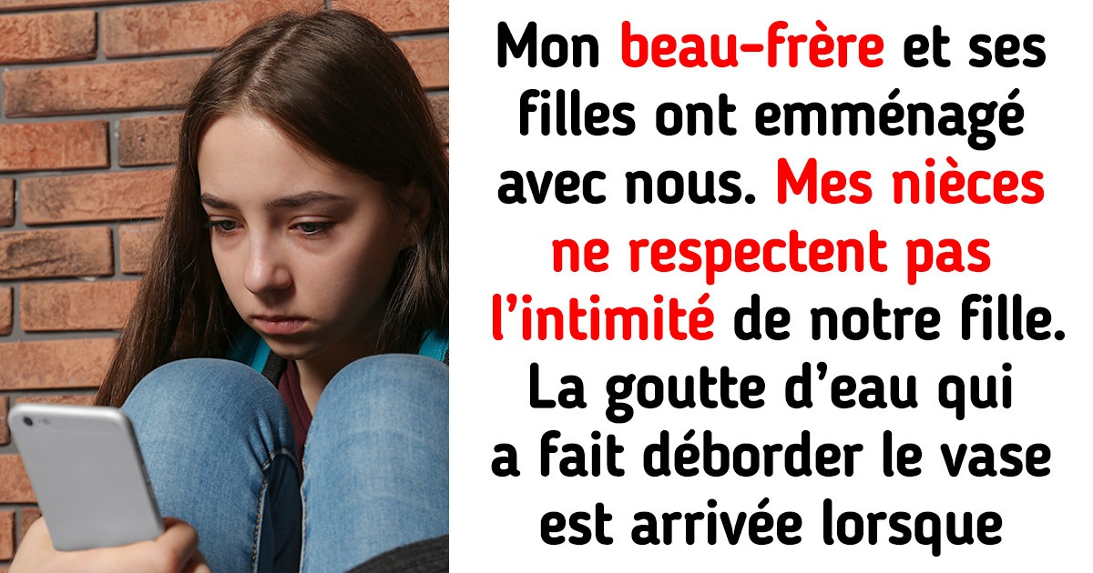 J’ai mis un verrou sur la porte de ma fille pour protéger ses affaires de mes nièces J’ai mis un verrou sur la porte de ma fille pour protéger ses affaires de mes nièces