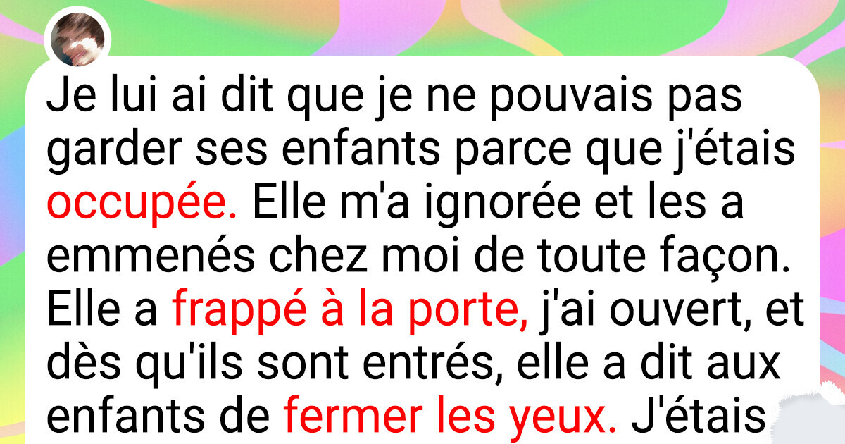 Je n’ai pas pu garder les enfants de ma sœur et j’ai fini par embarrasser ma famille Je n’ai pas pu garder les enfants de ma sœur et j’ai fini par embarrasser ma famille