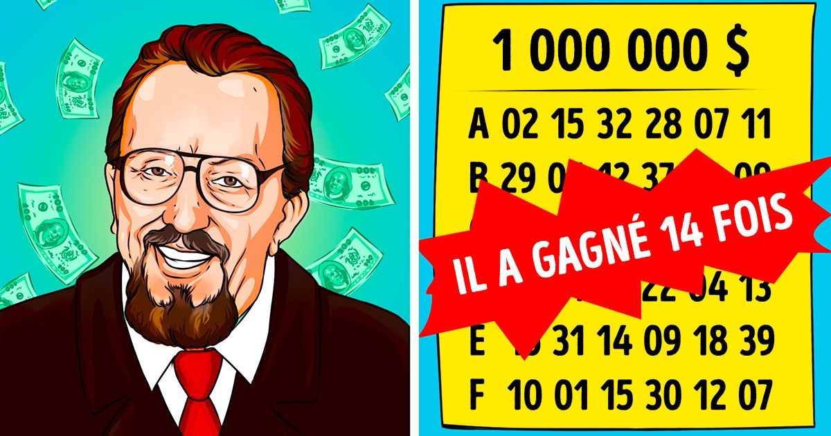 Voici comment un génie des maths a gagné au loto 14 fois de suite Voici comment un génie des maths a gagné au loto 14 fois de suite