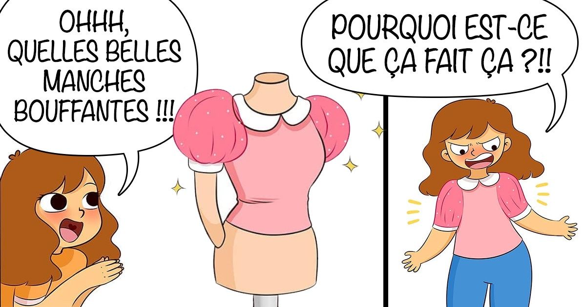 16 Illustrations d’une artiste qui a parfaitement compris les problèmes que rencontrent les femmes avec les vêtements