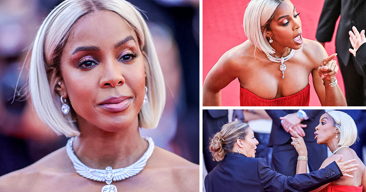 Un lecteur labial révèle les propos de Kelly Rowland lors de sa dispute avec un agent de sécurité sur le tapis rouge de Cannes Un lecteur labial révèle les propos de Kelly Rowland lors de sa dispute avec un agent de sécurité sur le tapis rouge de Cannes