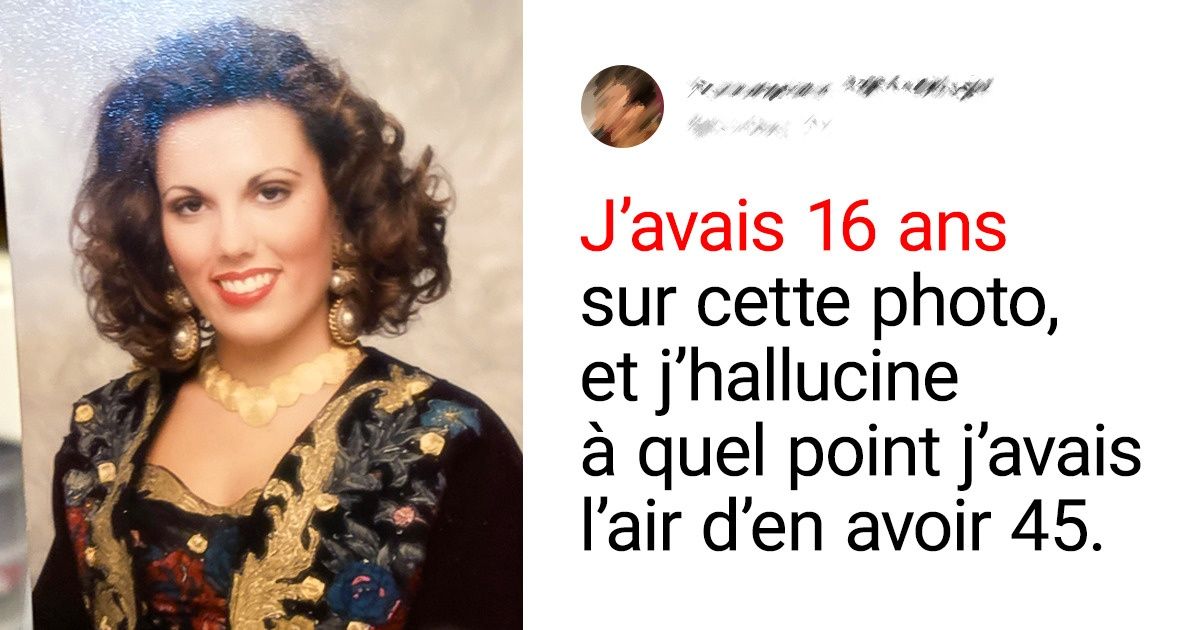 20 Personnes qui ont eu beaucoup de mal à garder leur sérieux en redécouvrant leurs vieilles photos