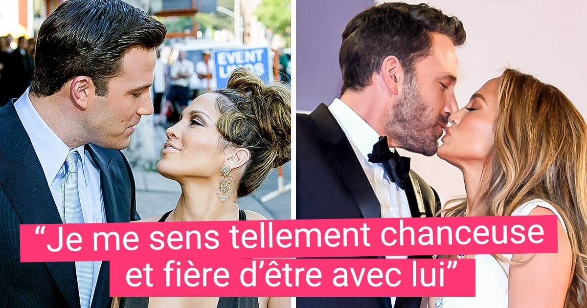 Découvre l’histoire d’amour de Jennifer Lopez et Ben Affleck, qui a ressurgi après presque 20 ans