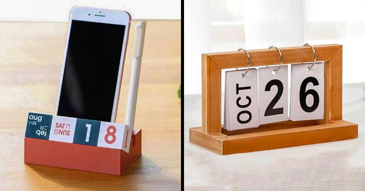 13 Calendriers créatifs pour l’année 2019 13 Calendriers créatifs pour l’année 2019