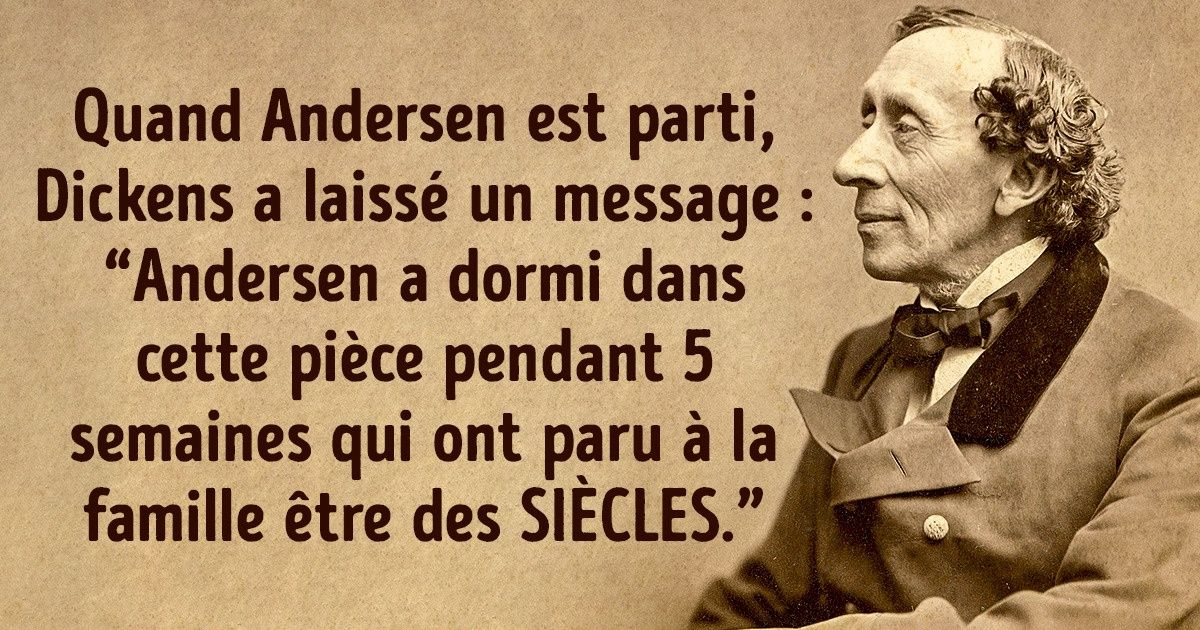 L’histoire de l’écrivain Hans Christian Andersen, qui avait peur des enfants et portait toujours une corde sur lui L’histoire de l’écrivain Hans Christian Andersen, qui avait peur des enfants et portait toujours une corde sur lui