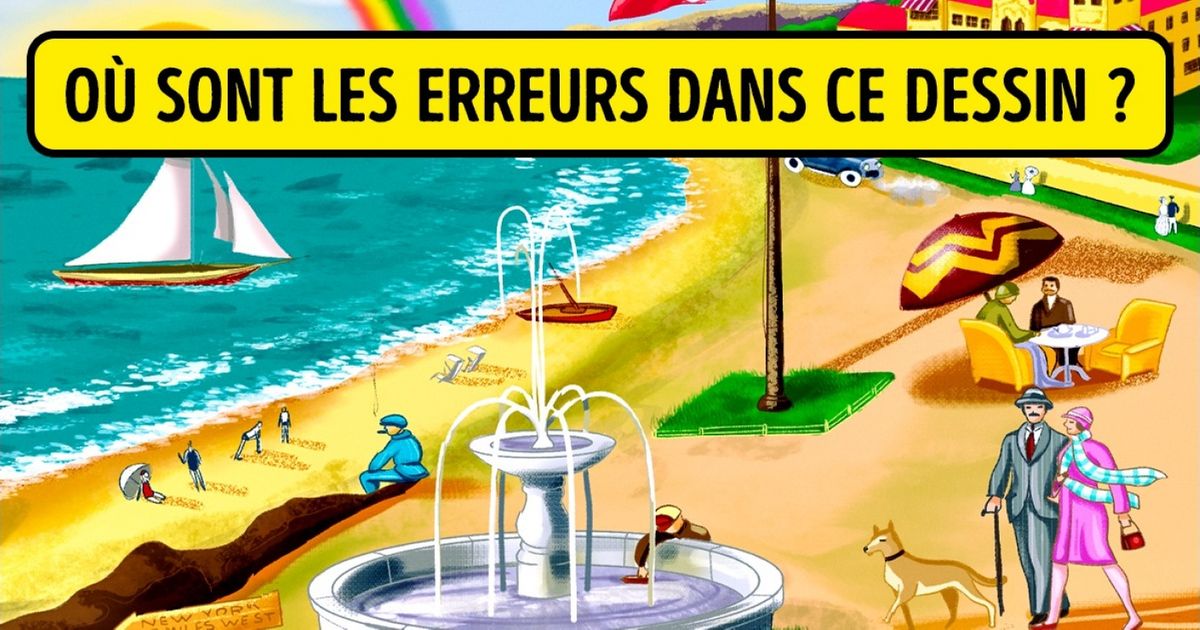 Sauras-tu trouver toutes les erreurs scientifiques qui se trouvent sur cette image ?