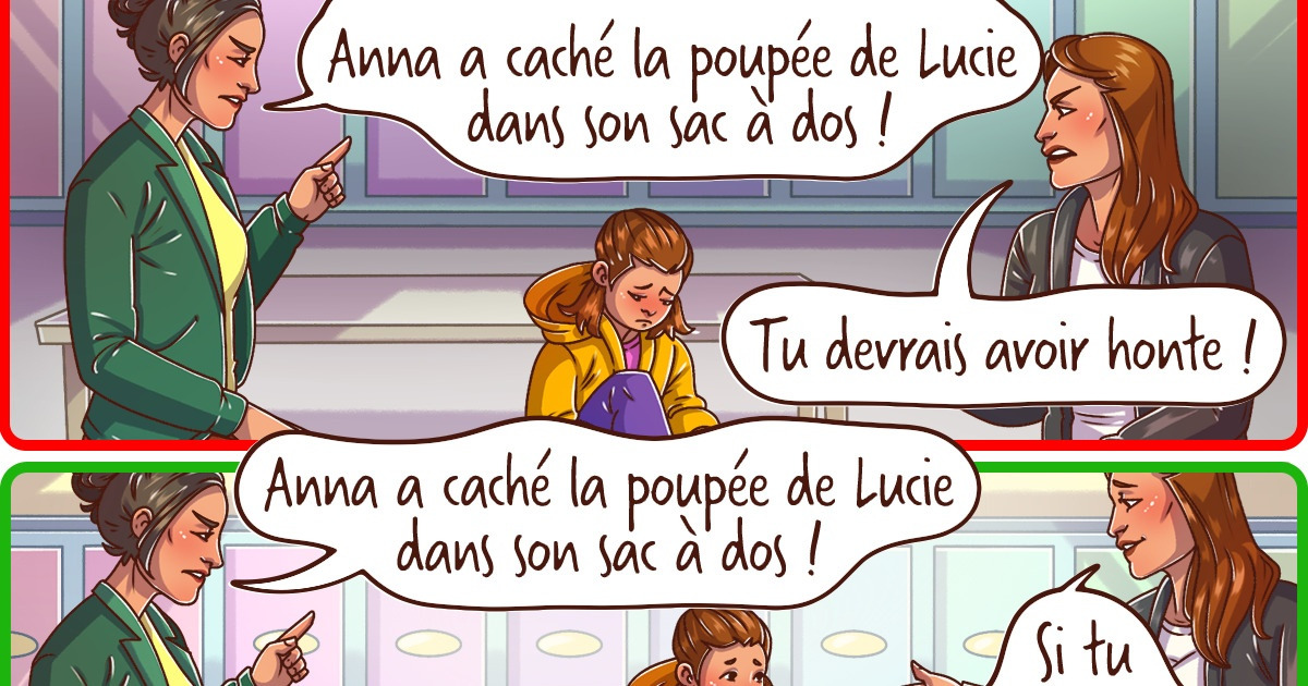 10 Comportements de parents qui font que leurs enfants deviendront des adultes immatures
