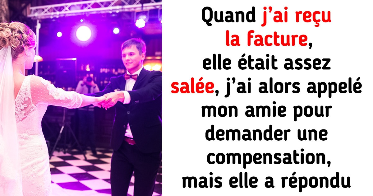 J’ai dû demander à l’un de mes invités de mariage de payer pour avoir ramené deux personnes non prévues