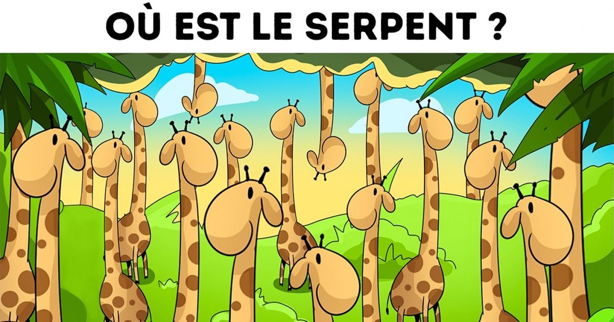 Ces 6 images feront surchauffer ton cerveau le temps que tu trouves la différence...