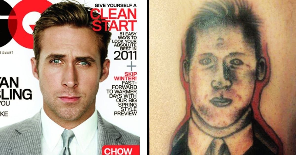21 tatouages de portraits totalement ratés qui soulèvent de nombreuses questions !