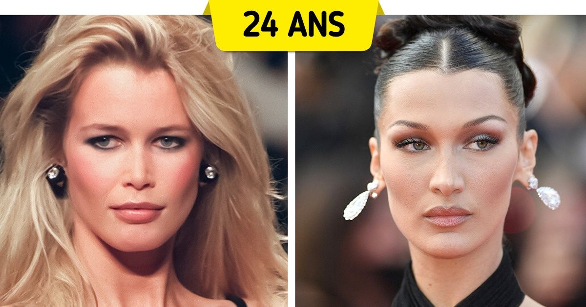 14 Idoles des différentes générations au même âge (attention, le contraste peut surprendre)