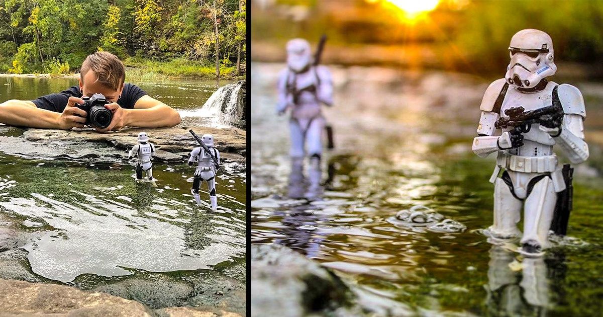 Un photographe prend des photos géniales de jouets qui volent la vedette aux meilleurs films d’action Un photographe prend des photos géniales de jouets qui volent la vedette aux meilleurs films d’action