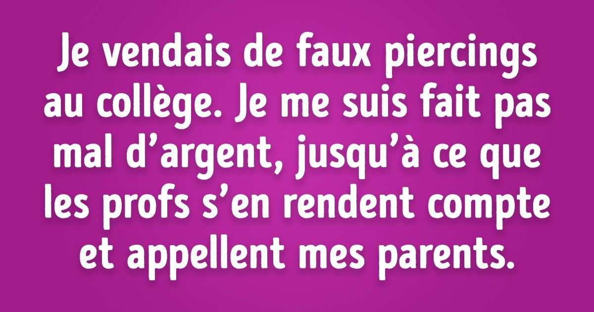 Des utilisateurs de Reddit ont raconté quelles sont les choses les plus loufoques qu’ils ont faites pour de l’argent Des utilisateurs de Reddit ont raconté quelles sont les choses les plus loufoques qu’ils ont faites pour de l’argent