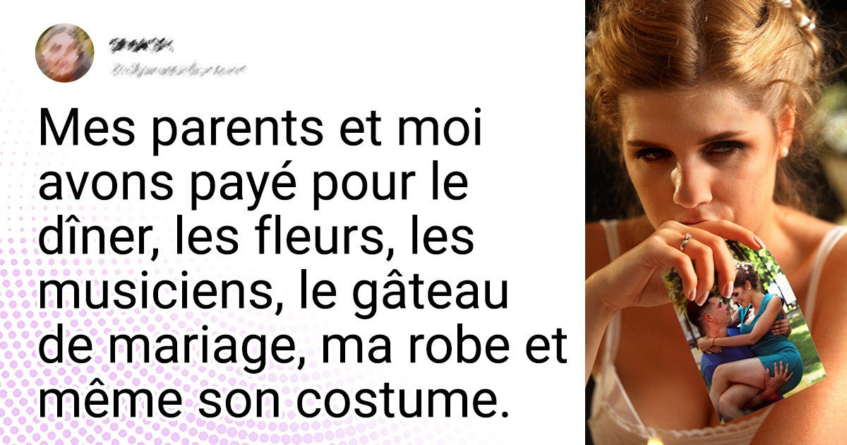 Mon fiancé a annulé notre mariage qui était complètement organisé, et maintenant je veux récupérer mon argent