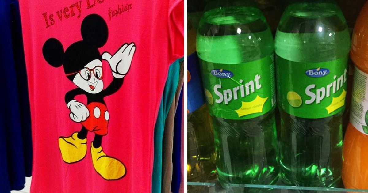 20+ Imitations de marques célèbres qui n’ont pas passé l’épreuve d’authentification