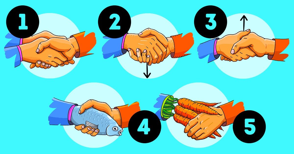 Les différentes poignées de main et ce qu'elles signifient
