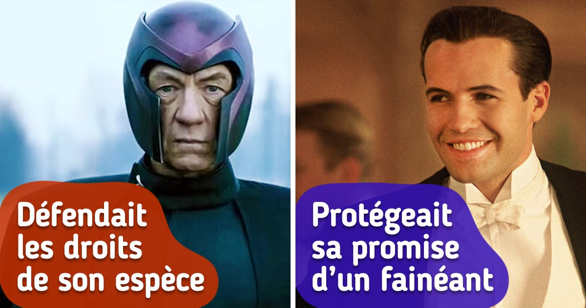 10 Méchants de films cultes dont les intentions n’étaient pas si mauvaises