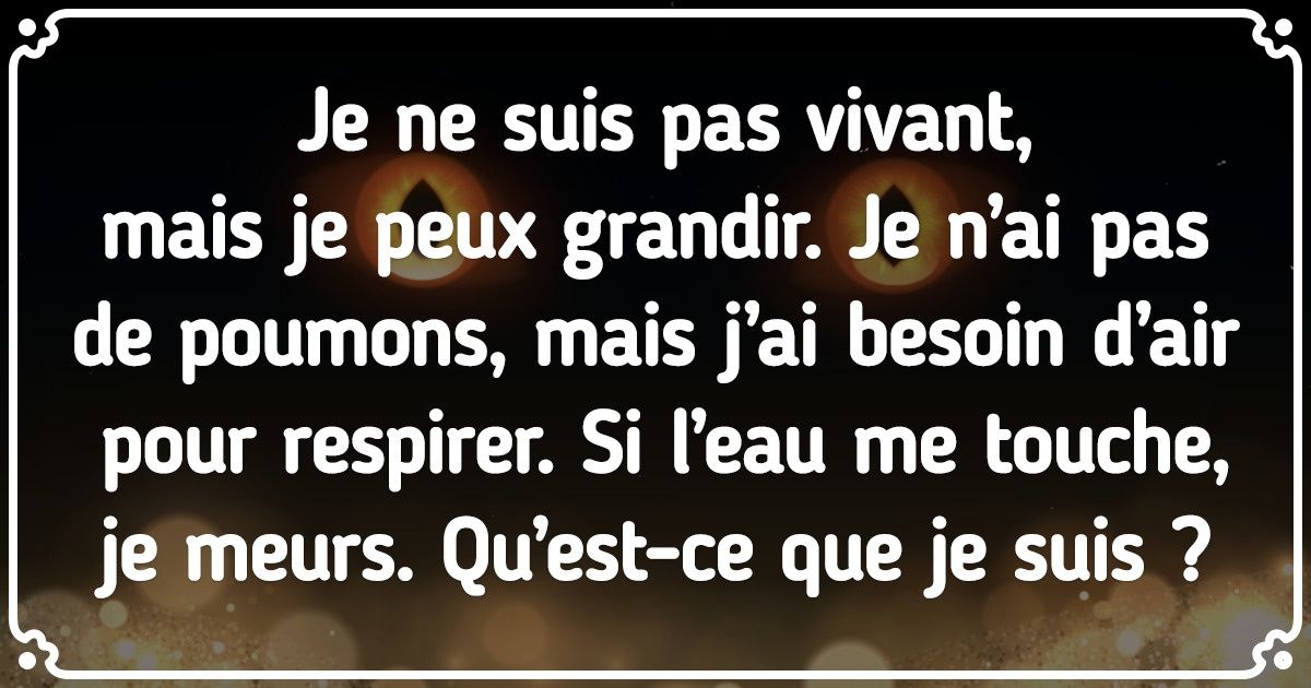 12 Énigmes difficiles que très peu de gens (2%) parviennent à résoudre 12 Énigmes difficiles que très peu de gens (2%) parviennent à résoudre