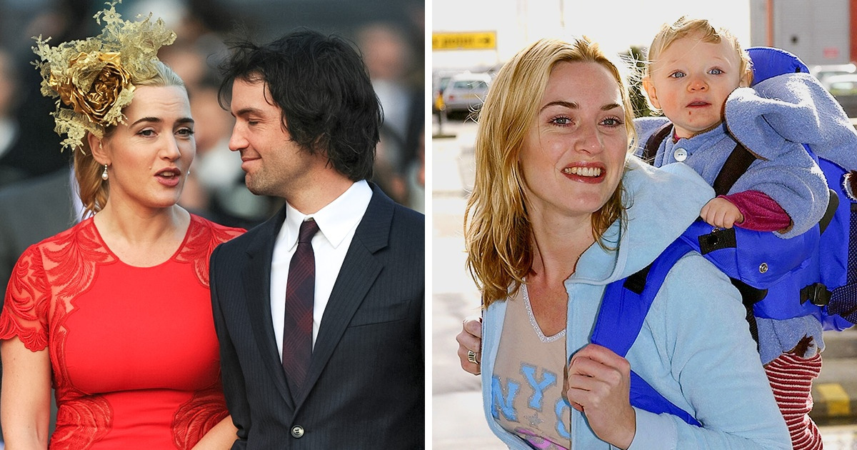 Découvre comment Kate Winslet, mère de trois enfants issus de trois mariages différents, maintient une famille unie
