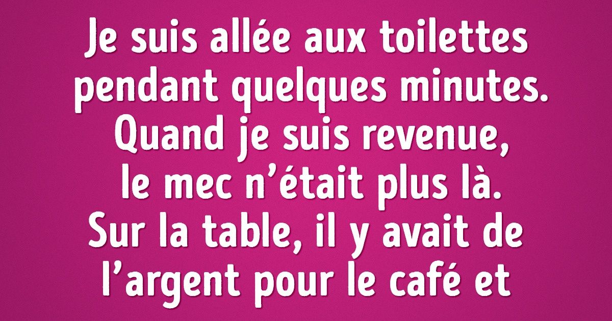 22 Filles ont partagé en ligne les pires rendez-vous de leur vie 22 Filles ont partagé en ligne les pires rendez-vous de leur vie