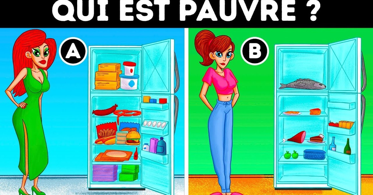 Si tu résous un tiers de ces énigmes, dis à tes amis que tu es un génie