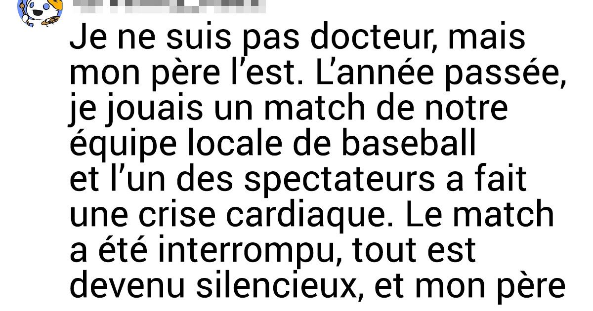 12 Usagers d’internet ont partagé les histoires de docteurs qui ont réussi à sauver la situation à un moment extraordinaire
