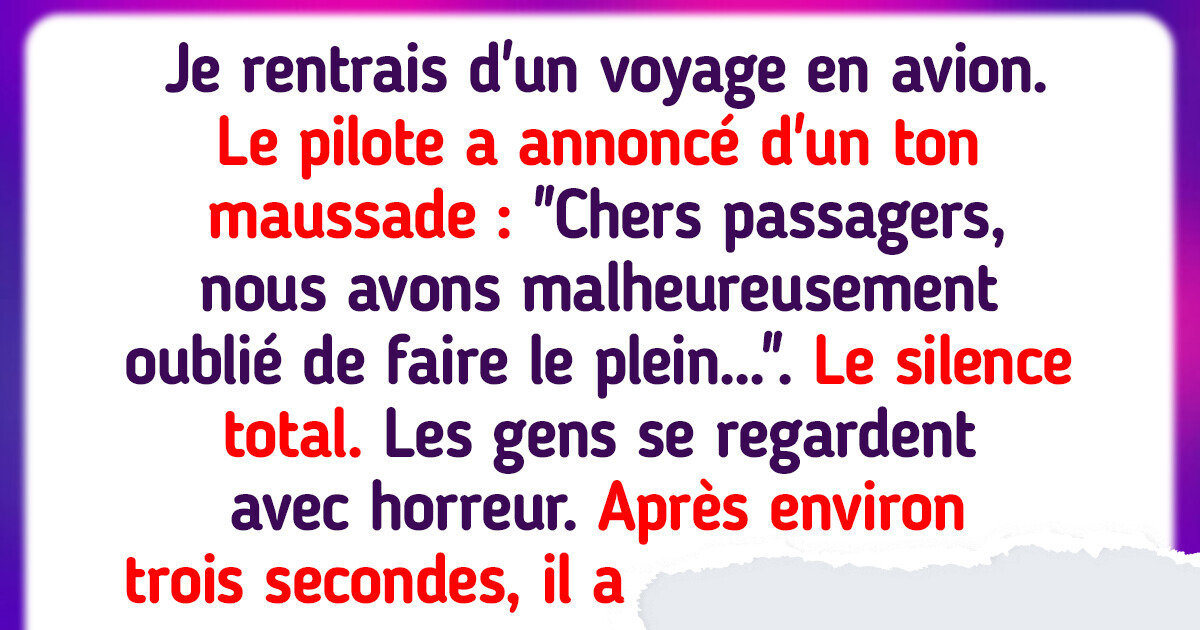 20+ Histoires de vols que personne, ni les passagers ni l’équipage, ne pourra oublier