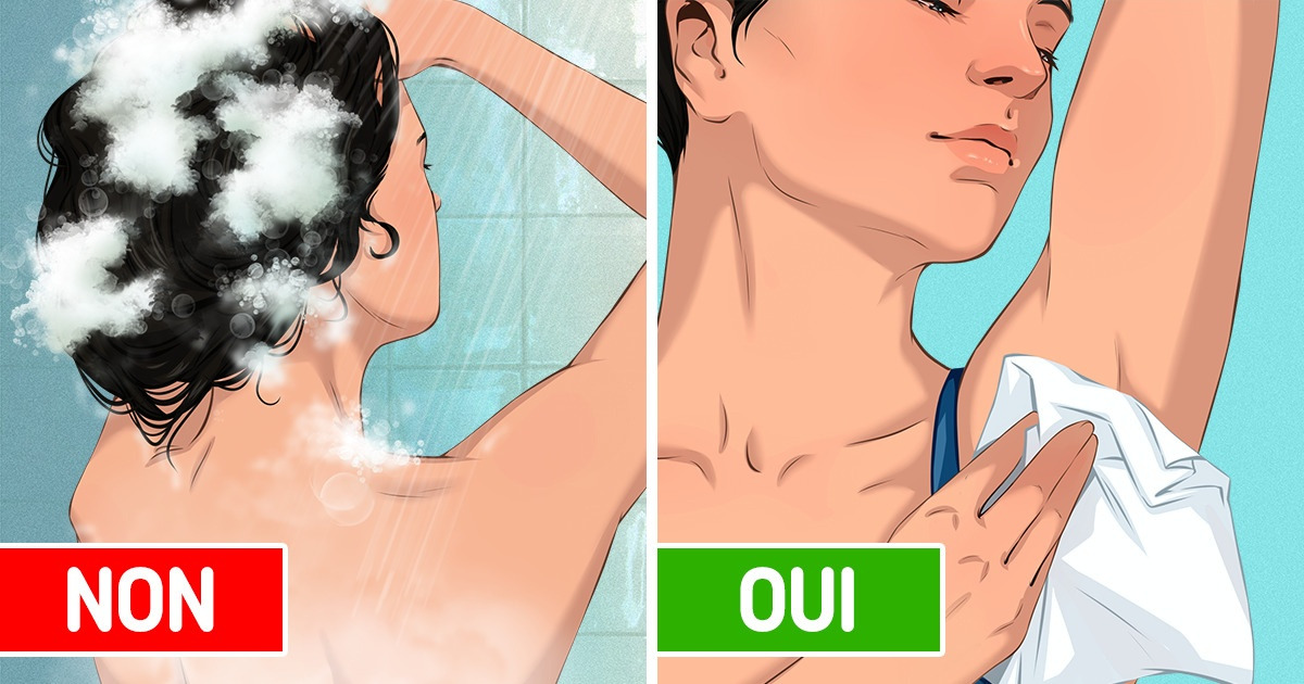 Voici pourquoi tu ne dois laver que 3 parties de ton corps, selon une étude