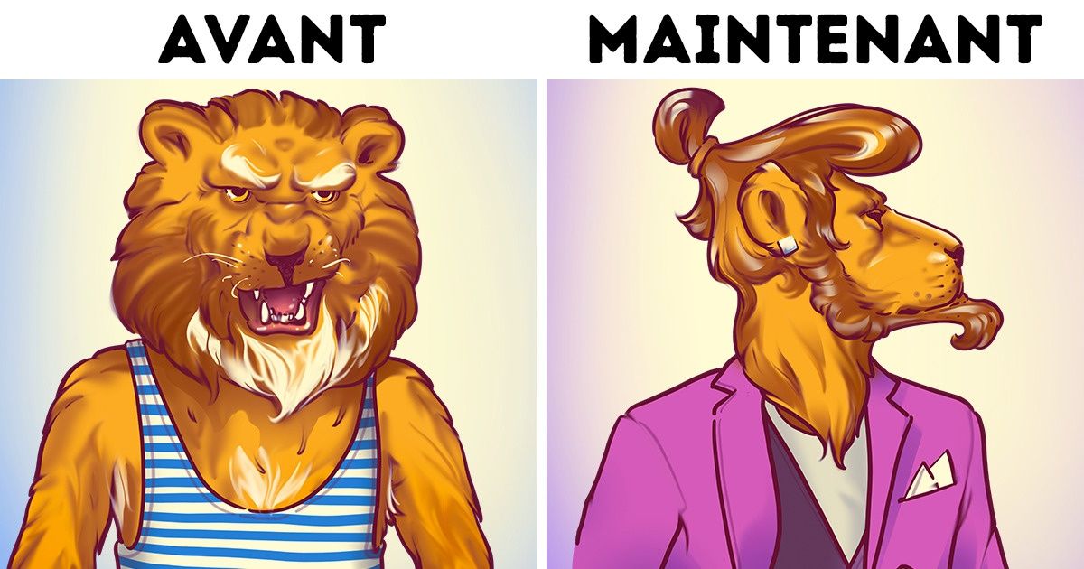 12 Illustrations montrant à quel point les hommes ont changé
