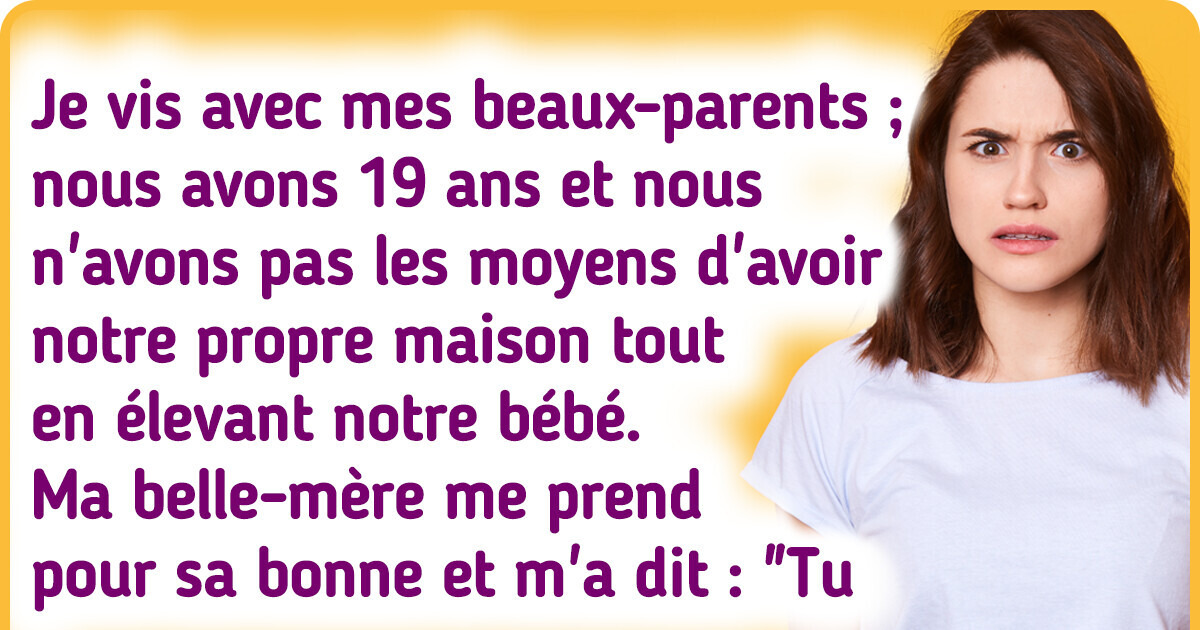 Je refuse d’être traitée comme une bonne parce que je vis sans payer de loyer