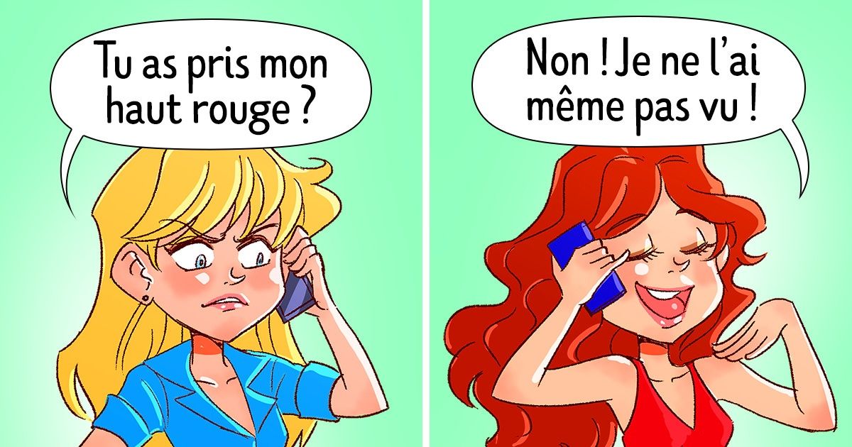 12 Bandes dessinées qui révèlent la relation particulière qui existe entre les sœurs 12 Bandes dessinées qui révèlent la relation particulière qui existe entre les sœurs