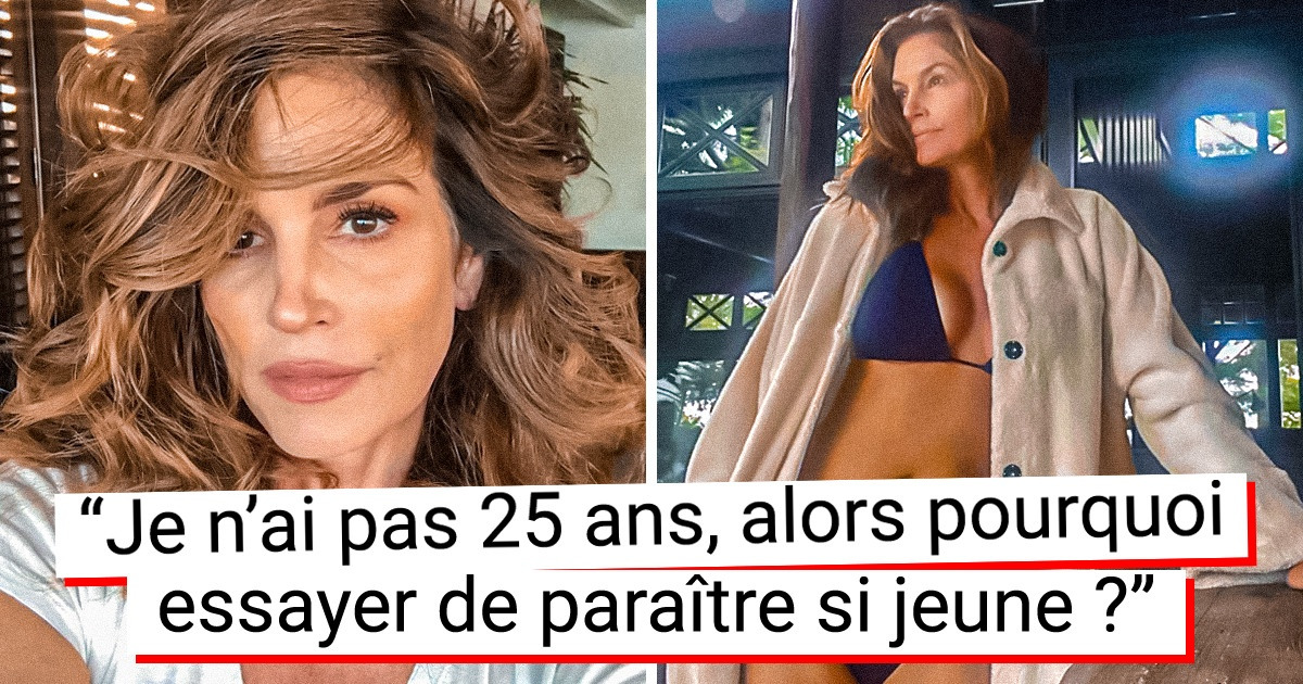 À 56 ans, Cindy Crawford a enfin accepté son âge et veut que tout le monde arrête de dire qu’elle est “éternelle” À 56 ans, Cindy Crawford a enfin accepté son âge et veut que tout le monde arrête de dire qu’elle est “éternelle”
