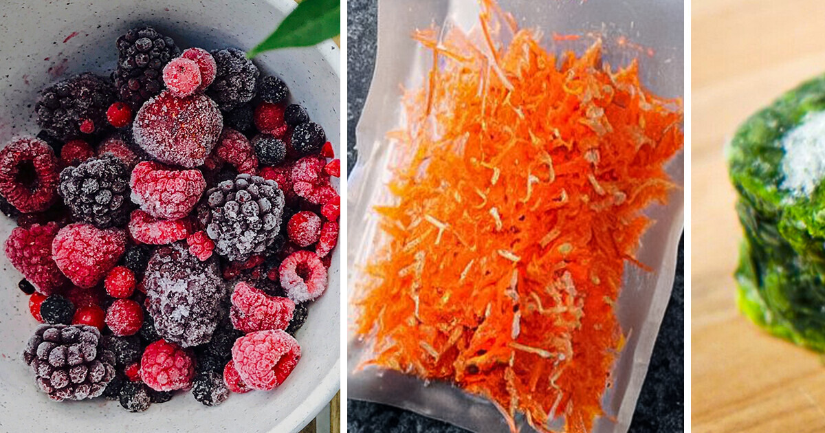 10 Aliments que tu devrais acheter surgelés plutôt que frais