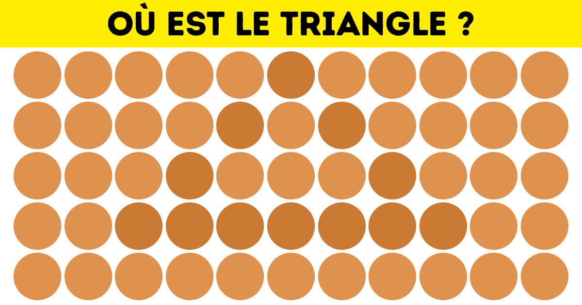 Test : seul le plus intelligent trouvera l’image cachée en moins de cinq secondes Test : seul le plus intelligent trouvera l’image cachée en moins de cinq secondes