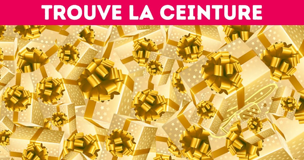 Test de la vue : Trouve les vêtements parmi les cadeaux Test de la vue : Trouve les vêtements parmi les cadeaux