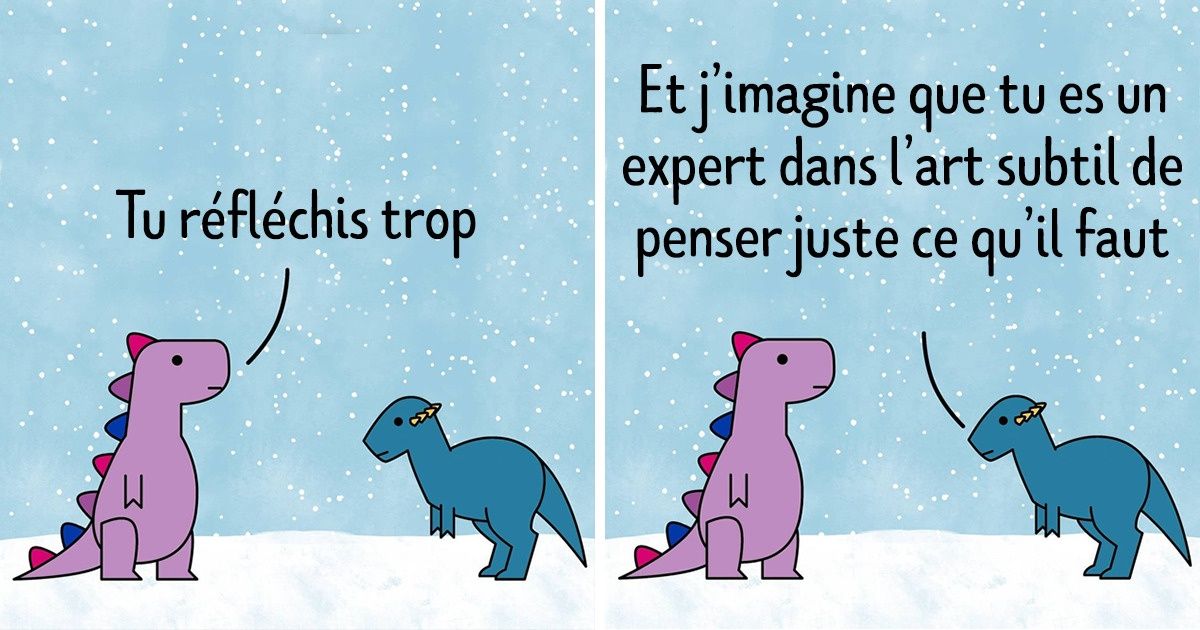 Ces 20 bandes dessinées de dinosaures illustrent avec humour des vérités qui dérangent