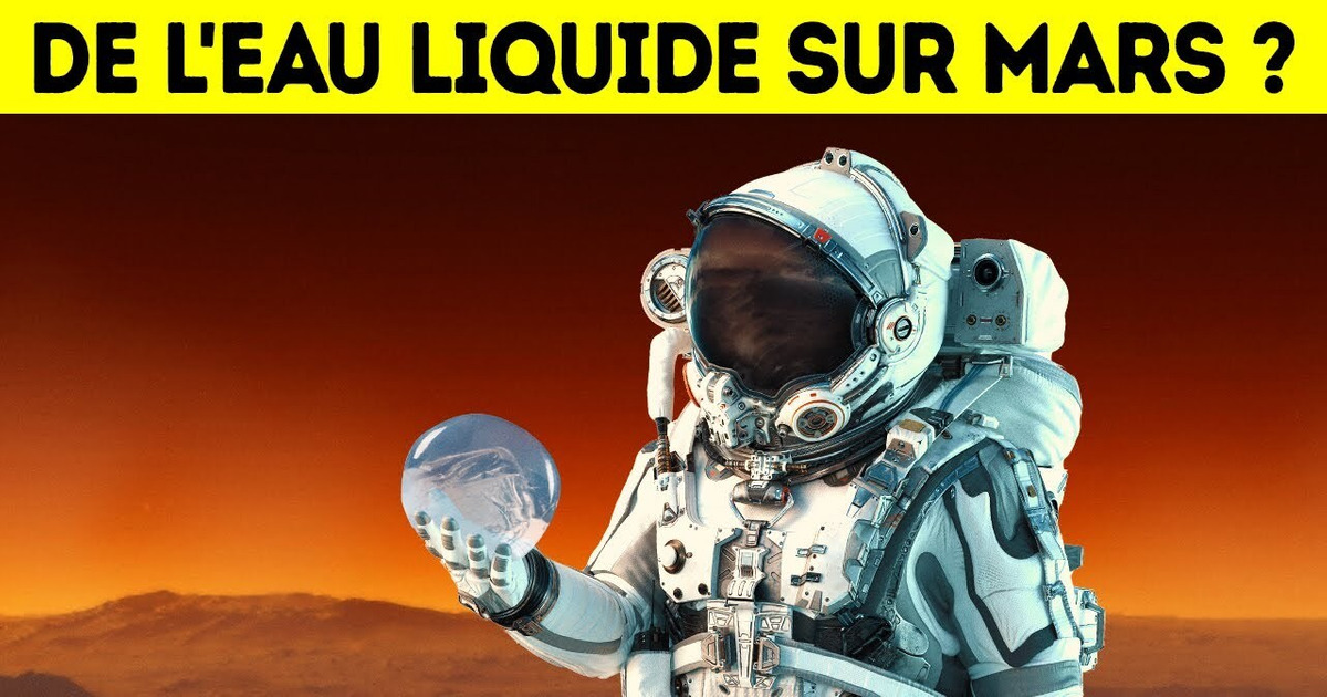 On A Trouvé Des Preuves De La Présence D’eau Sur Mars On A Trouvé Des Preuves De La Présence D’eau Sur Mars
