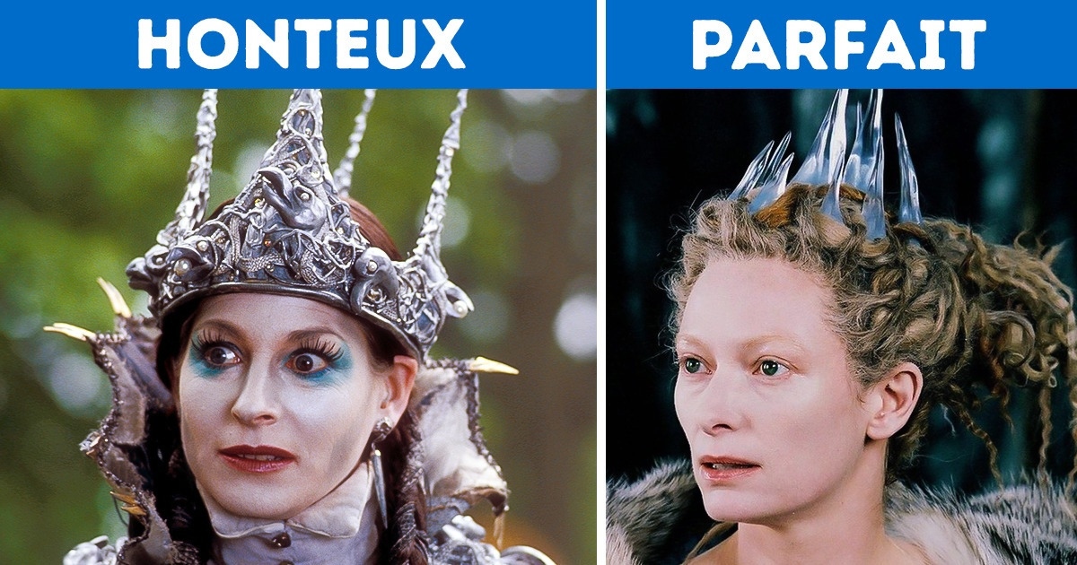 11 Personnages de livres emblématiques, interprétés par différents acteurs et actrices, qui n’ont pas tous réussi
