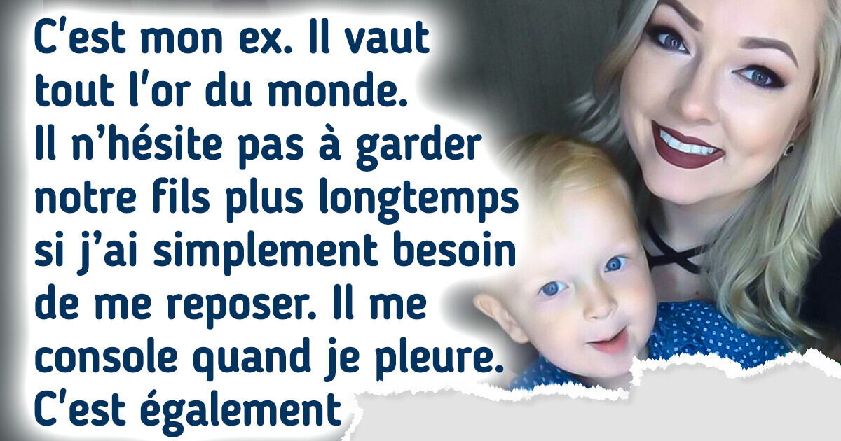 Ce message déchirant d’une mère divorcée pour le père de son enfant bouleverse la toile