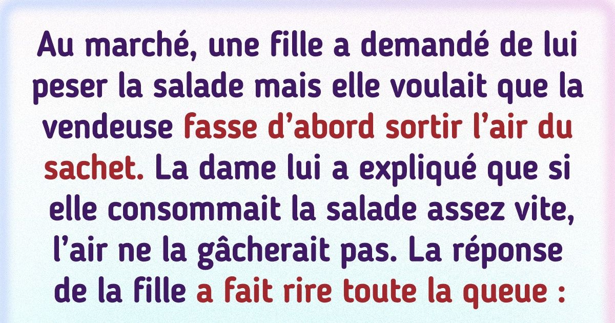 15+ Personnes ont parlé des situations qui n’avaient aucune logique