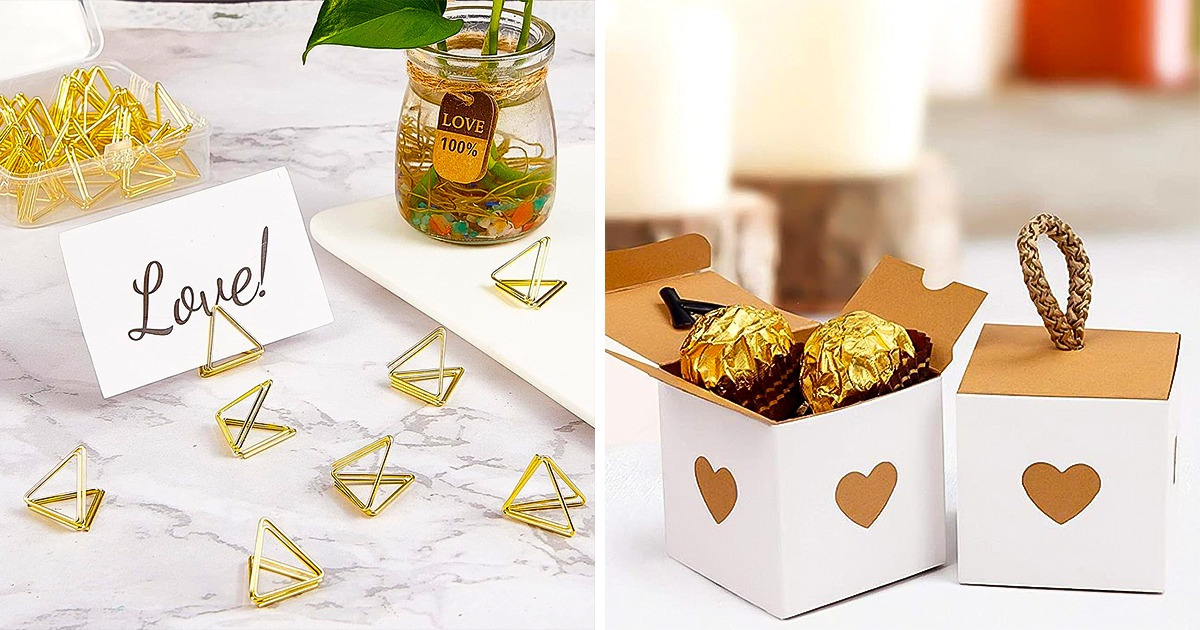 20+ Produits utiles d’Amazon qui faciliteront la planification de ton mariage et rendront cette journée inoubliable 20+ Produits utiles d’Amazon qui faciliteront la planification de ton mariage et rendront cette journée inoubliable