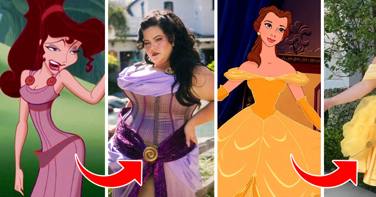 Une influenceuse grande taille recrée des tenues Disney pour les adapter à sa morphologie réaliste Une influenceuse grande taille recrée des tenues Disney pour les adapter à sa morphologie réaliste