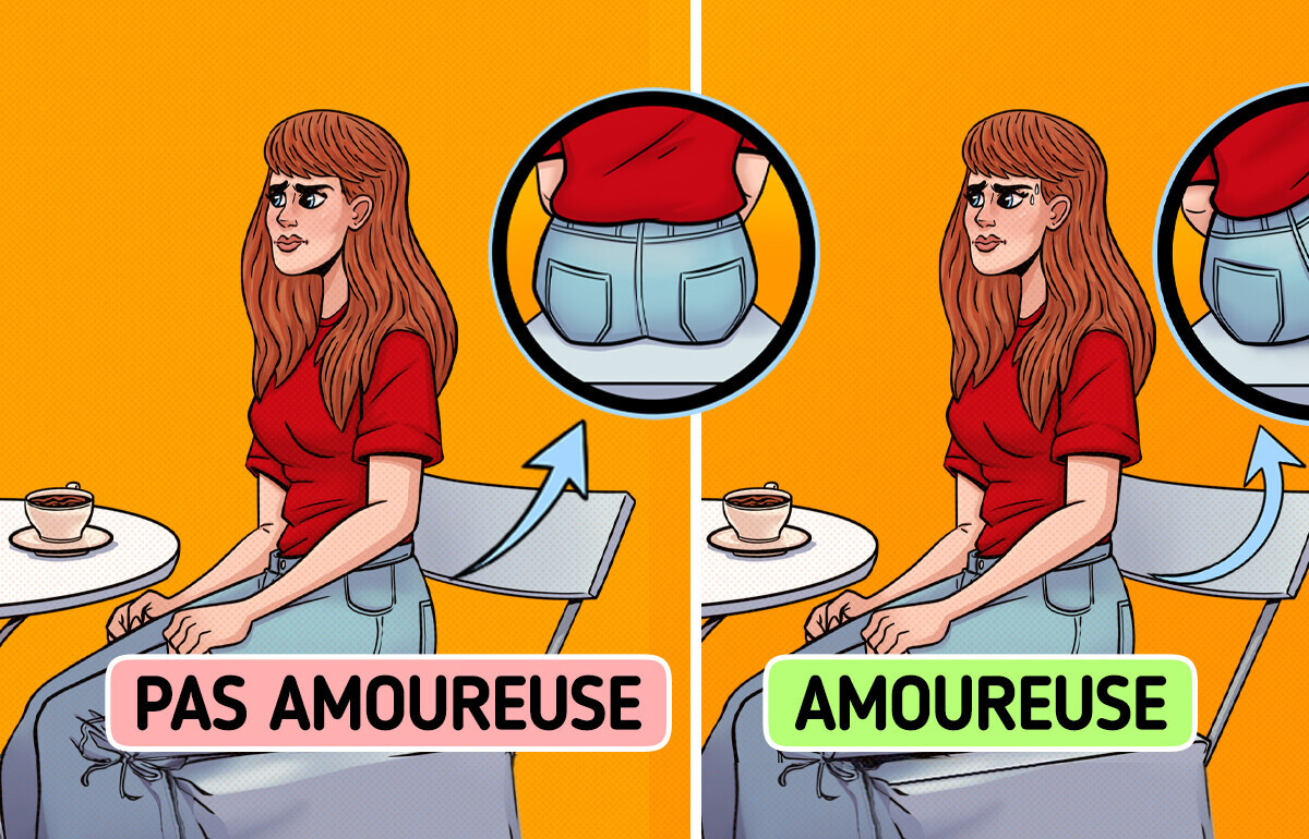 6 Indices bizarres que ton corps t’envoie quand tu es en amoureux