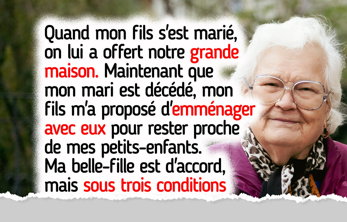 Ma belle-fille m’a permis d’habiter chez eux, mais à condition de suivre 3 règles strictes